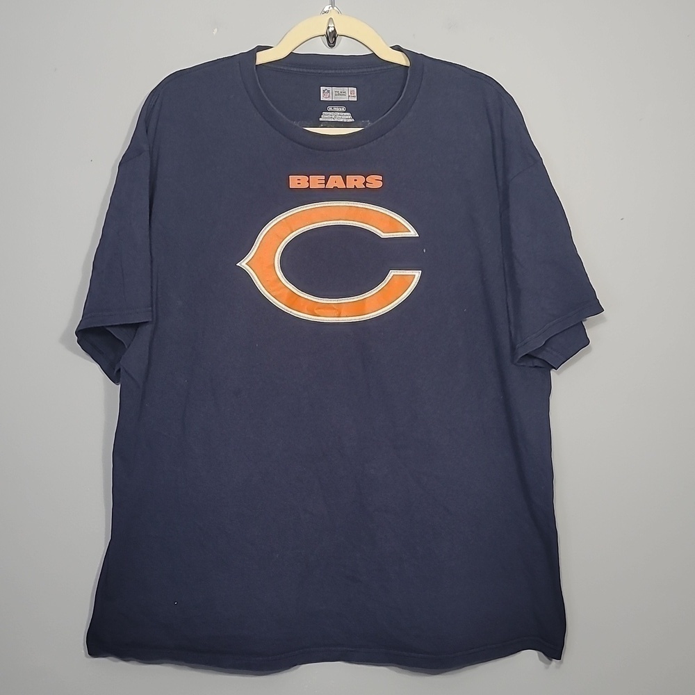 BEARS Team NFL Tean Apparel Forte 22 Navy Short Sleeve Shirt